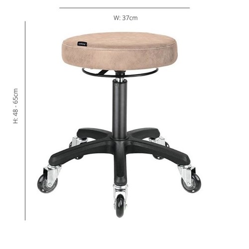 Stool - No Back - Blush (Special Order)